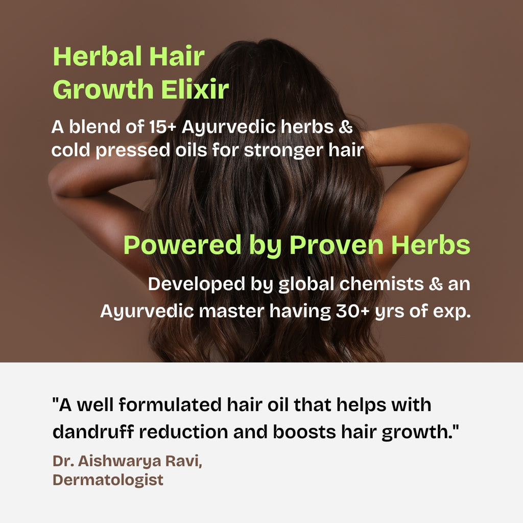Hair Elixir - Advanced Ayurvedic Hair Oil
